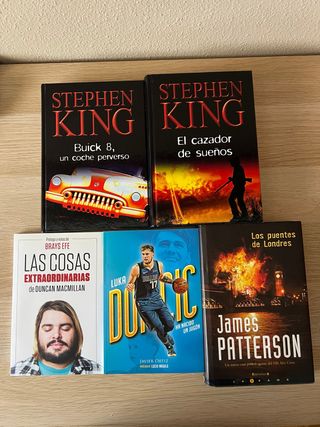 Lote libros stephen king