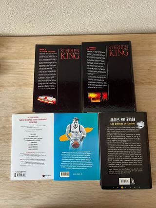 Lote libros stephen king