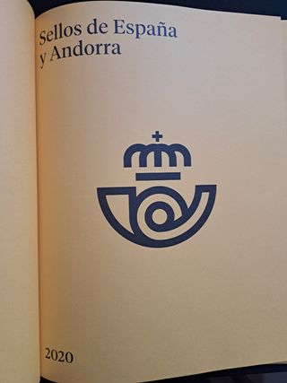 Album libro para sellos 2020.