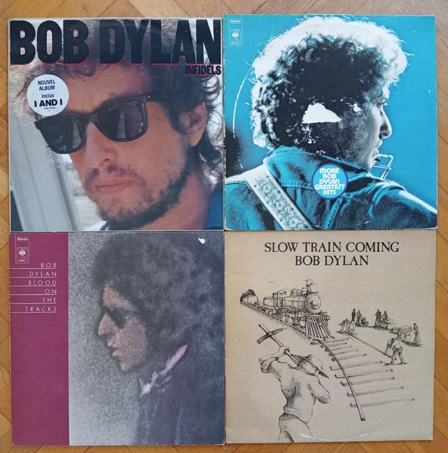 LOTE BOB DYLAN 4 VINILOS