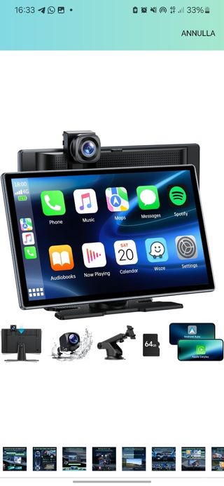 Autoradio navigatore android