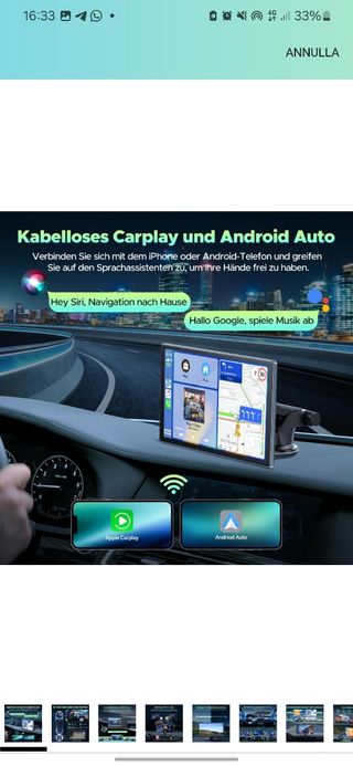 Autoradio navigatore android