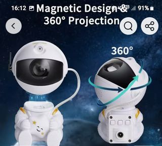 Proyector Astronauta