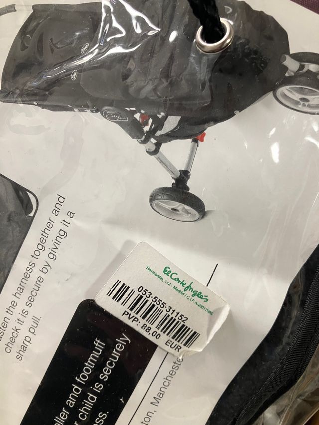 Saco invierno Baby Jogger morado