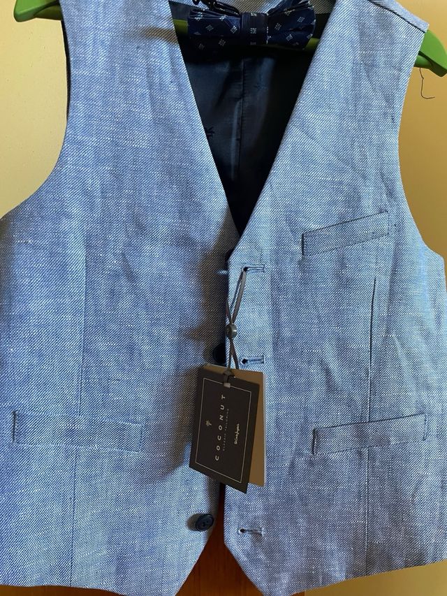 Chaleco ceremonia infantil