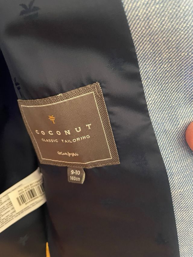 Chaleco ceremonia infantil