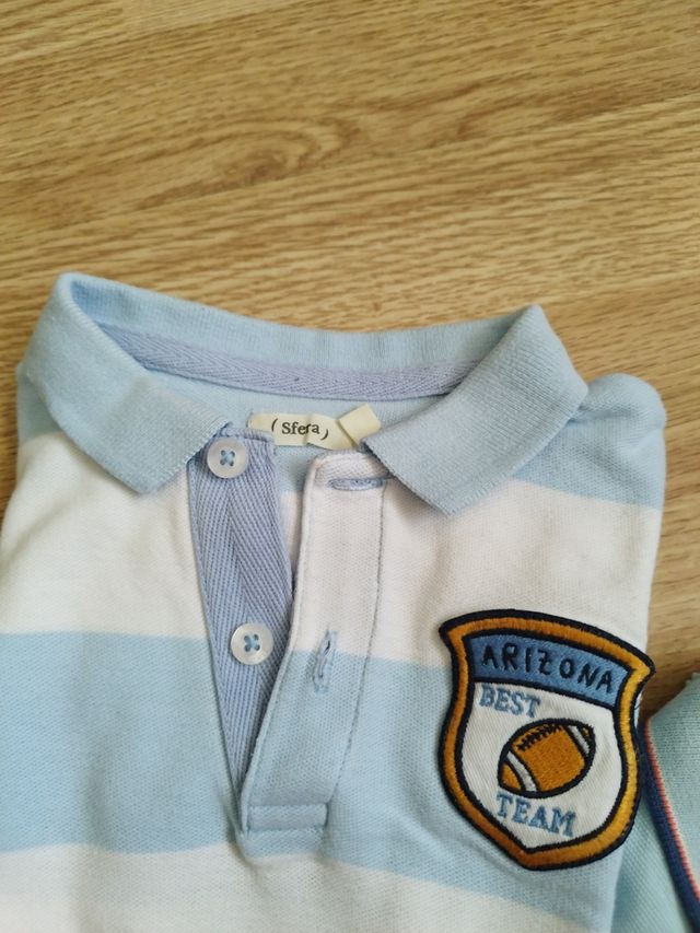 Lote polos manga corta niño