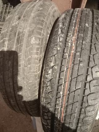 2 ruedas dunlop 175 70 14 