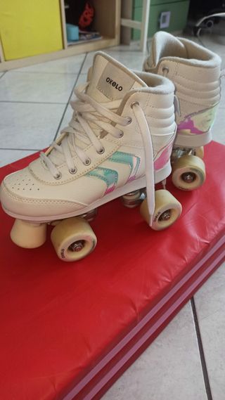 Pattini a rotelle da bambina 34/35/36