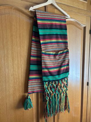 Chaleco y manta para huertano