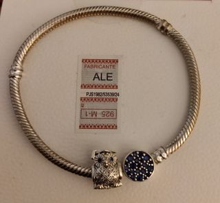 Pulsera y charm de Pandora