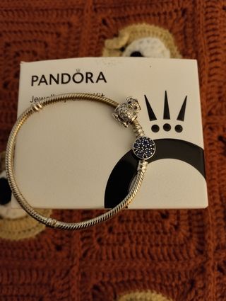 Pulsera y charm de Pandora