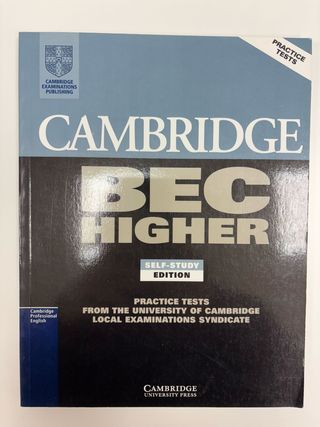 Cambridge BEC Higher - Self-Study Edition