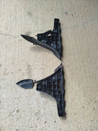 Soportes defensa trasera A4