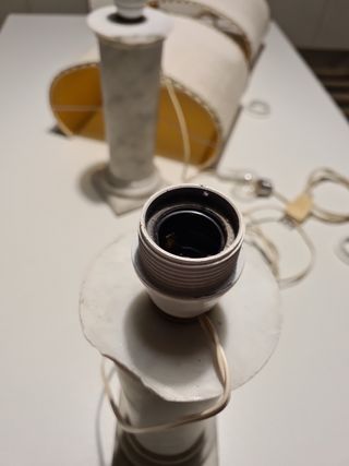 Coppia di abatjour su marmi antichi