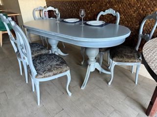 COMEDOR VINTAGE RESTAURADO