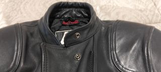 Chaqueta moto cuero