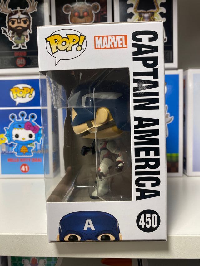 Funko POP! 450 Capitán America - Marvel