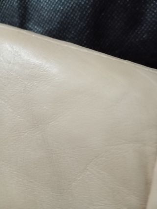 Casaco de piel auténtica talla 40