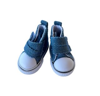 Scarpe sneakers per bambole 5 cm / Blue jeans