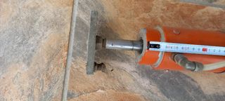 Botella neumática grande