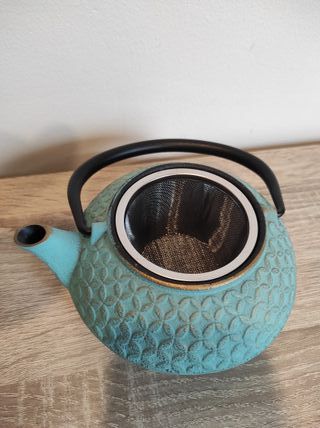 Tetera de hierro fundido
