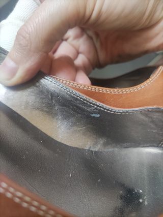 Zapatos piel Camel talla 38