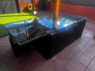 Conjunto de jardin Mesa Y 6 sillas