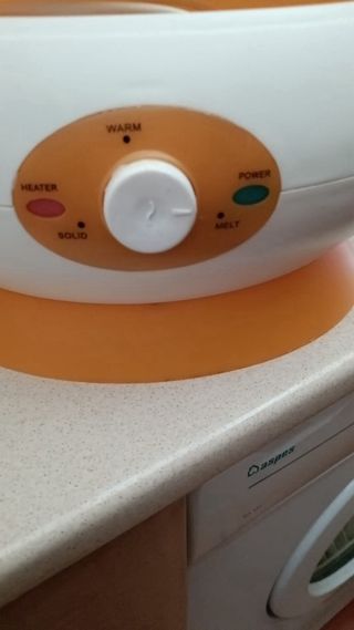 Calentador de parafina