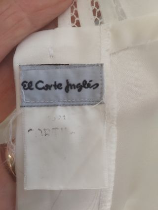 Vestido comunión jaretas