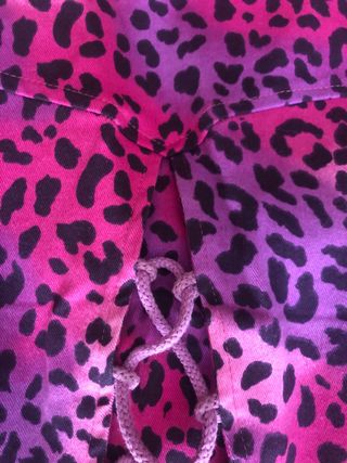 Chaqueta vaquera leopardo MNX