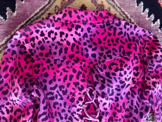 Chaqueta vaquera leopardo MNX