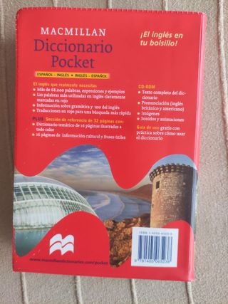 MacMillan Diccionario Pocket Espaol/Ingles Ingles/