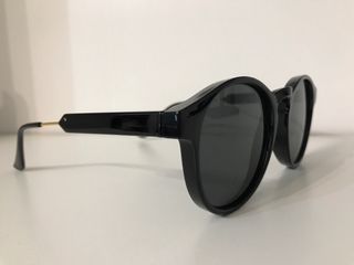 Gafas de sol redondas negras