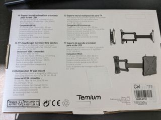 Soporte Temium TEGL204 para TV 16" - 39"
