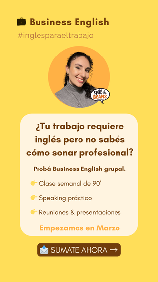 Clases particulares de INGLES - Online