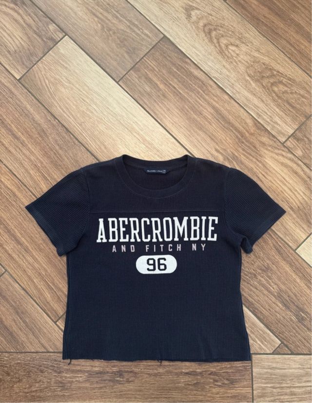 Maglietta blu Abercrombie  Fitch