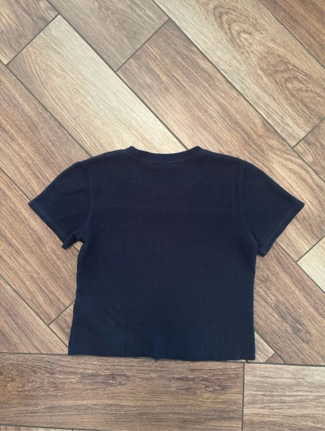 Maglietta blu Abercrombie  Fitch