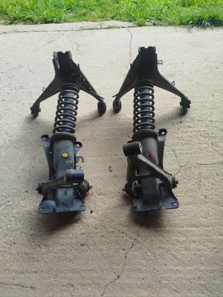 Brazos suspension traseros, amortiguador A4