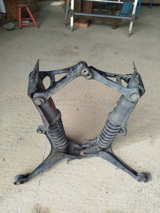 Brazos suspension traseros, amortiguador A4