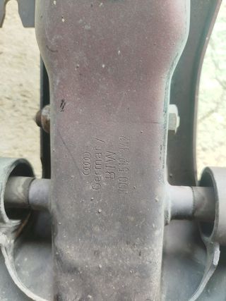 Brazos suspension traseros, amortiguador A4