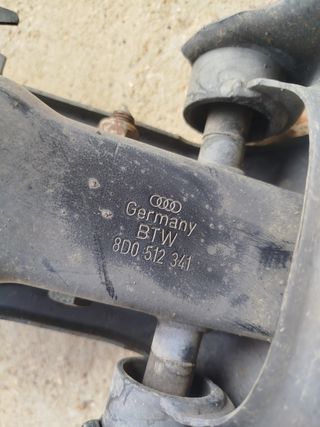 Brazos suspension traseros, amortiguador A4