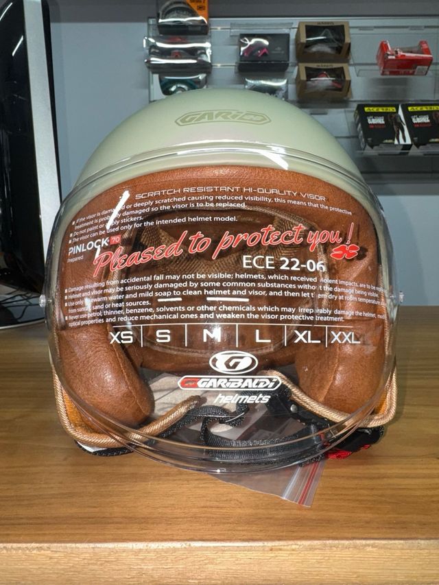 Casco Garibaldi g11 sabbia