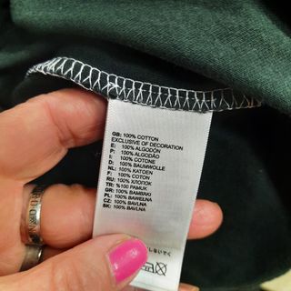 T shirt The North Face verde tg S