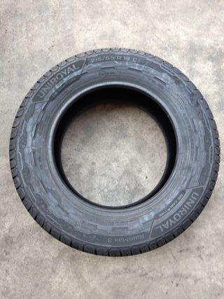 2 gomas 215/65/16C Uniroyal,Nuevos,Reacondicionad