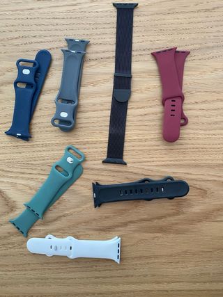 Pack 7 correas reloj Apple Watch 38mm 40mm 41mm