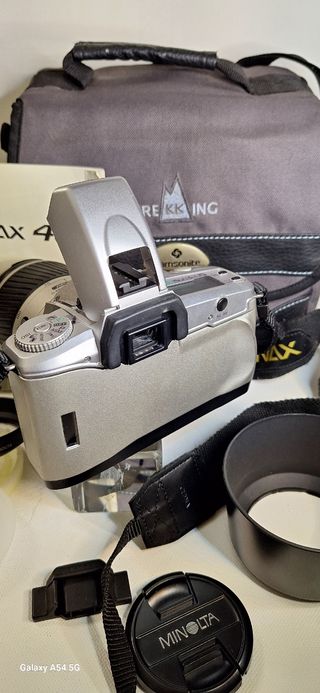 Minolta Dynax 40, camara analógica