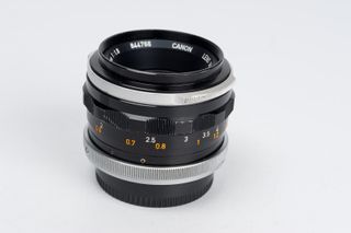 Objetivo Canon lens FL 50mm 1:1.8