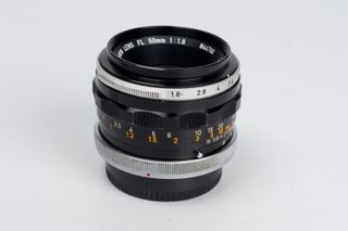 Objetivo Canon lens FL 50mm 1:1.8