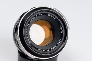 Objetivo Canon lens FL 50mm 1:1.8